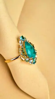 ANEL BANHO OURO 18K OU RÓDIO - Código 16562639394